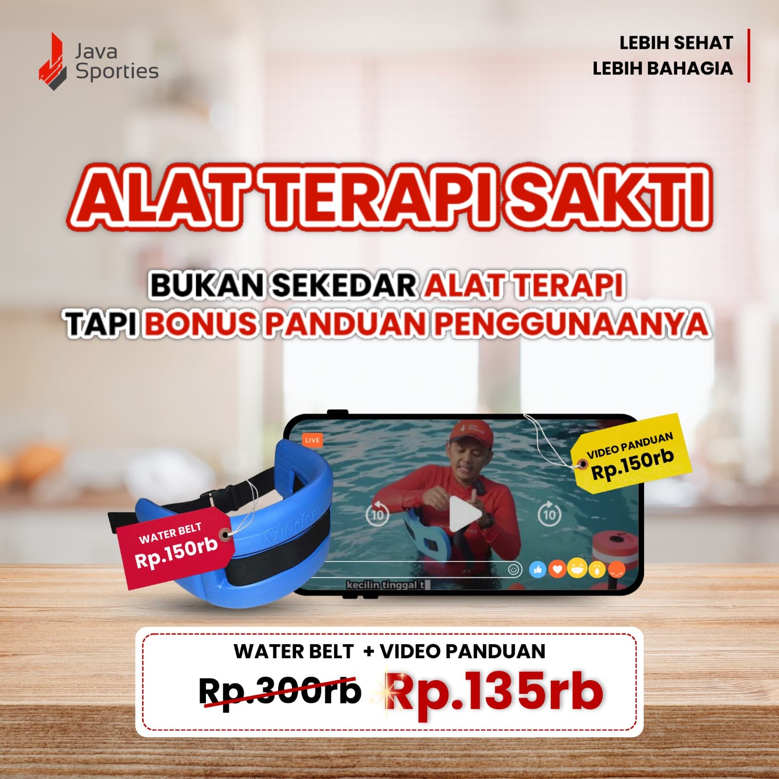 Alat Terapi Sakti – Water Belt